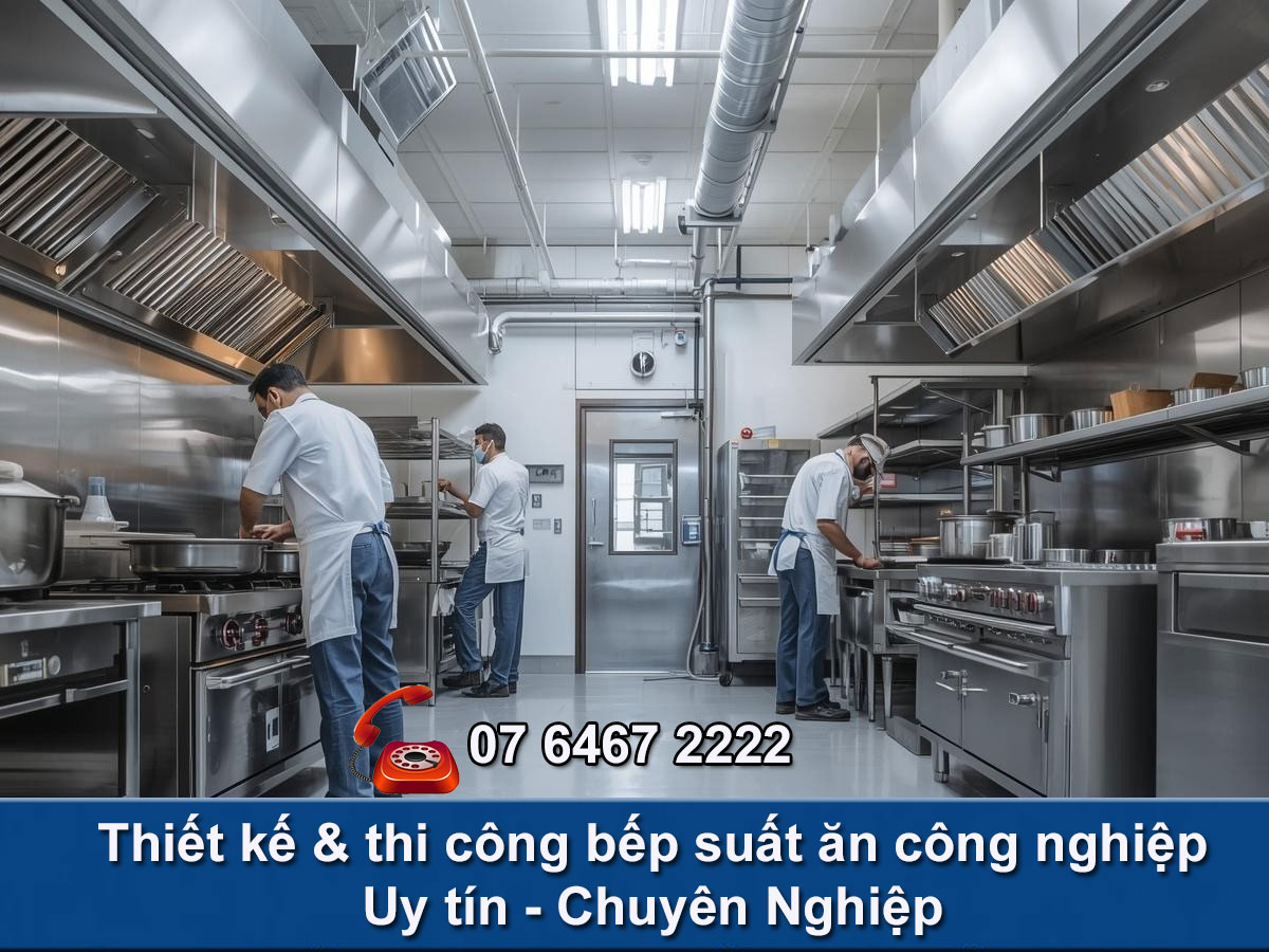 Thiết kế & thi công bếp suất ăn công nghiệp uy tín - Chuyên Nghiệp Thiết kế & thi công bếp suất ăn công nghiệp uy tín - Chuyên Nghiệp