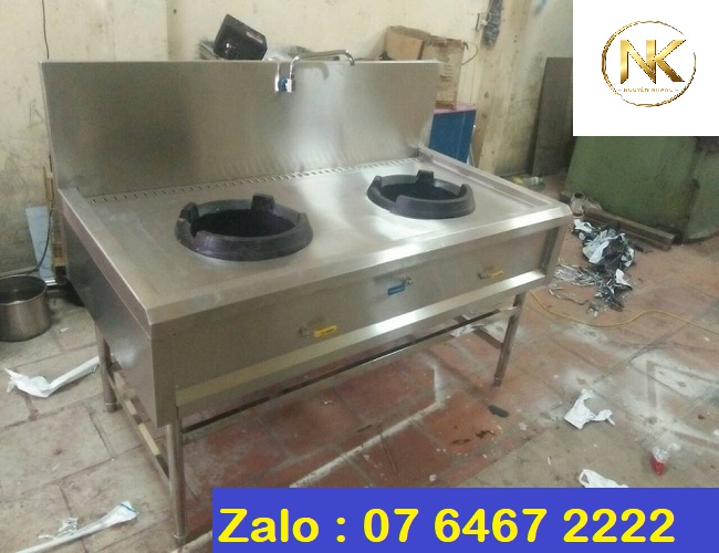 Bếp gas công nghiệp 2 họng tại Ninh Bình