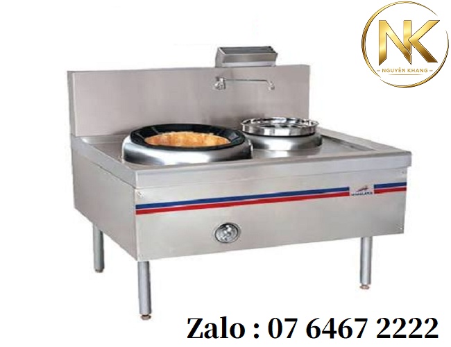 Bếp á đơn có quạt thổi và bầu nước