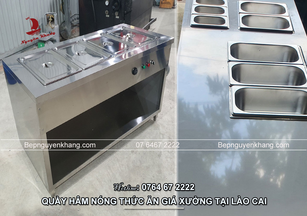 Quầy hâm nóng thức ăn công nghiệp tại Lào Cai Quầy hâm nóng thức ăn công nghiệp tại Lào Cai