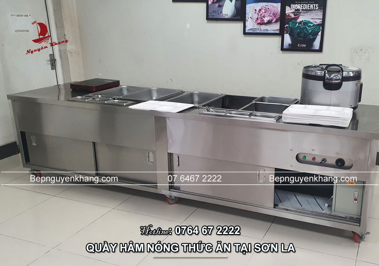 Quầy hâm nóng thức ăn công nghiệp tại Sơn La Quầy hâm nóng thức ăn công nghiệp tại Sơn La