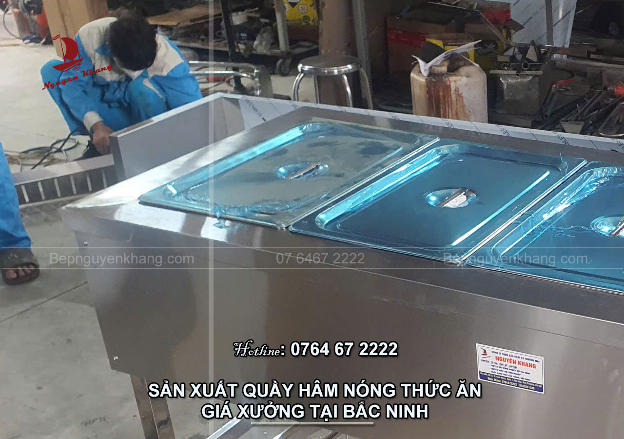 Quầy hâm nóng thức ăn công nghiệp tại Bắc Ninh Quầy hâm nóng thức ăn công nghiệp tại Bắc Ninh