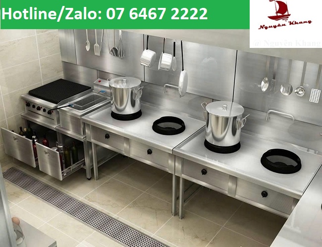 Thiết bị bếp công nghiệp bếp nhà hàng tại Nghệ An
